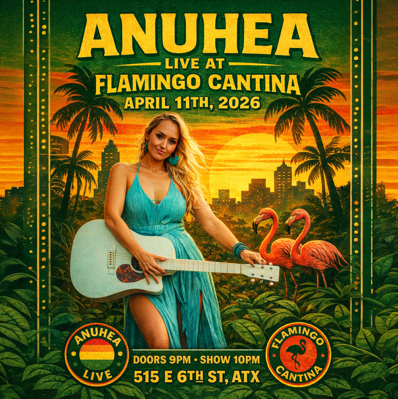 Anuhea Live at Flamingo Cantina